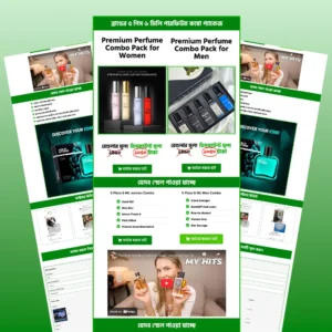 Perfume – CartFlows Landing Page JSON File