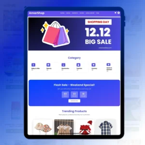 Amar Shop – Wp Ecommerce Website Backup File