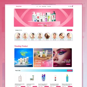 Beauty Mart- Skin Care Website