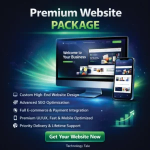 Premium Website Design Package – High-End Custom Website