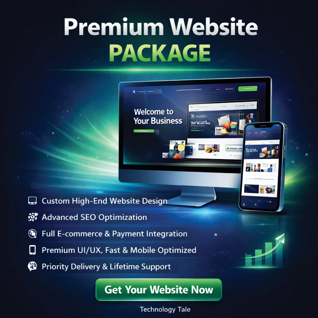Premium Website Design Package – High-End Custom Website